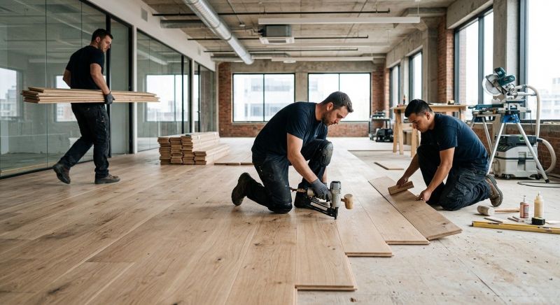 Commercial Hardwood Service in Groveland, MA