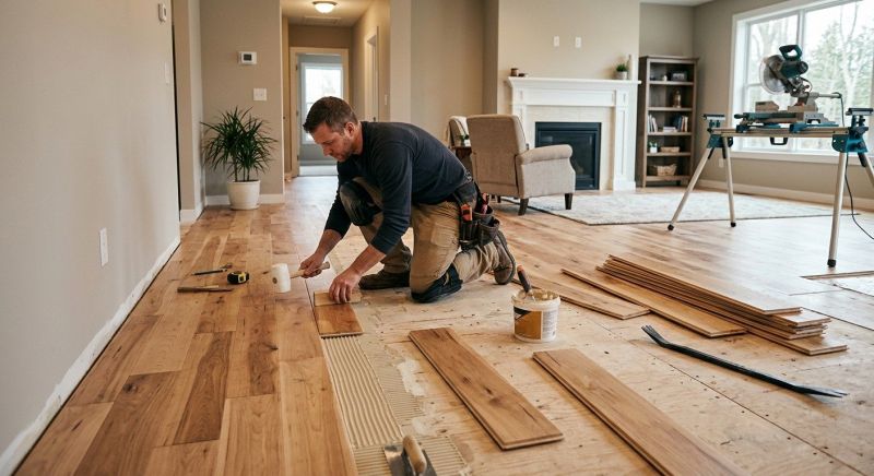 Engineered Wood Installation in Malden, MA