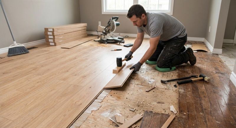 Laminate Floor Installation in Boxford, MA
