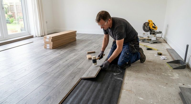 Laminate Floor Installation in Dedham, MA