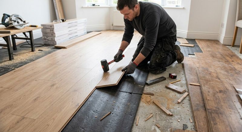 Laminate Floor Installation in Lincoln, MA