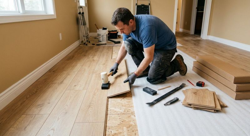 Laminate Floor Installation in Norwood, MA