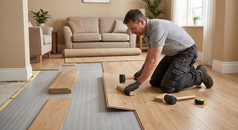 Laminate Floor Installation in Stoneham, MA