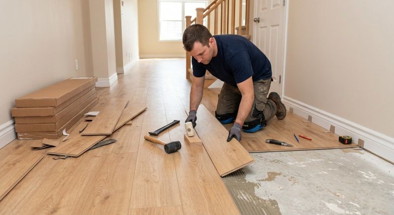 Laminate Floor Installation in Wellesley, MA