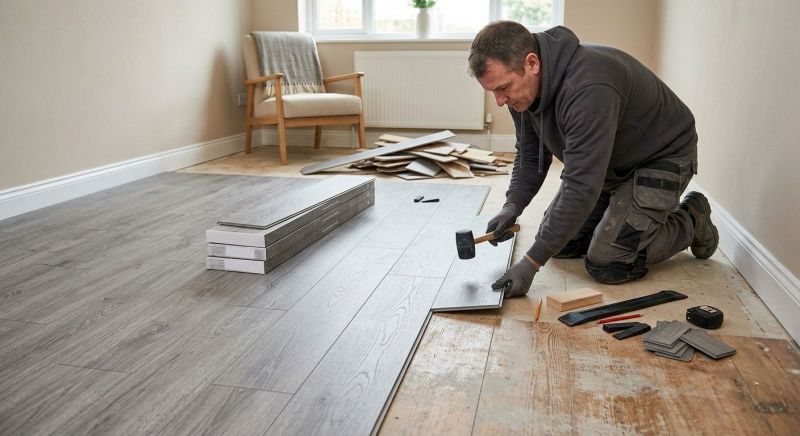Laminate Floor Replacement in Wayland, MA