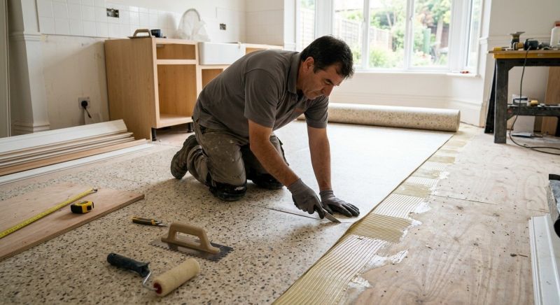 Linoleum Floor Installation in Danvers, MA