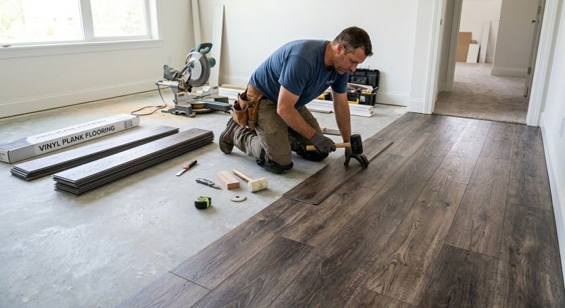 Linoleum Floor Installation in Scituate, MA