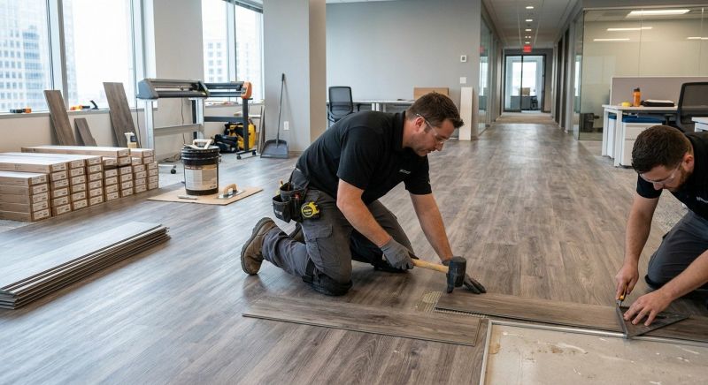 Linoleum Floor Installation in Tyngsboro, MA