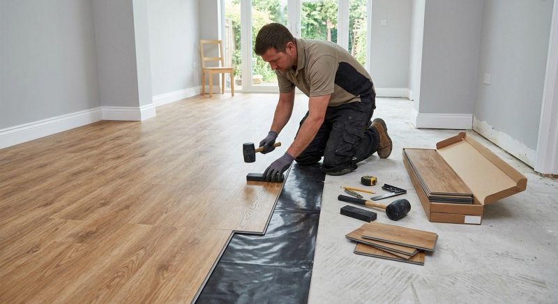 Luxury Vinyl Tile Installation in Cohasset, MA