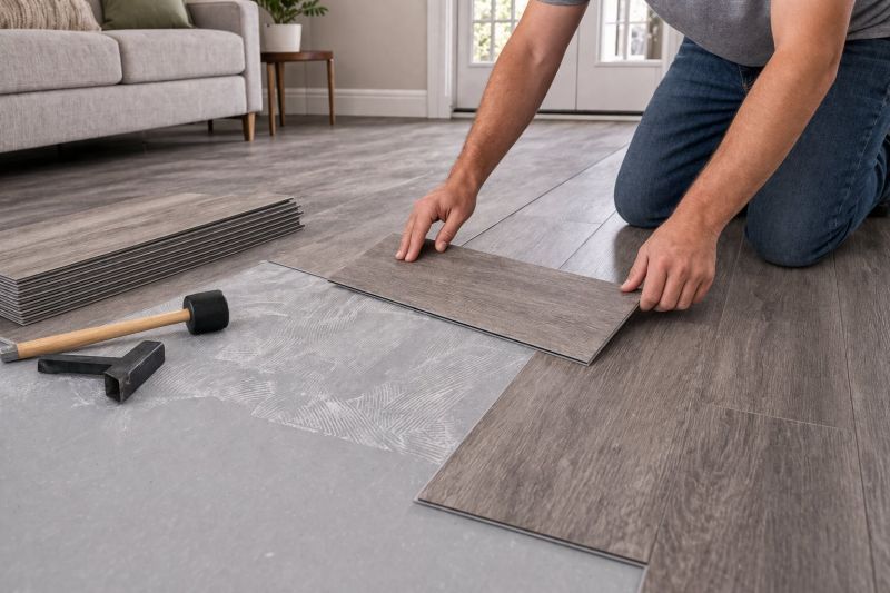Luxury Vinyl Tile Installation in Hull, MA