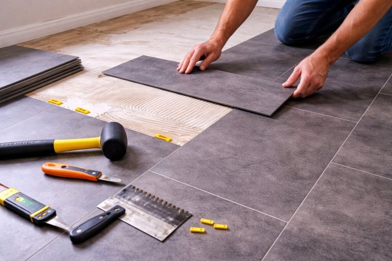 Luxury Vinyl Tile Installation in Walpole, MA