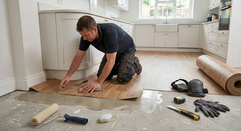 Sheet Flooring Installation in Hyde Park, MA