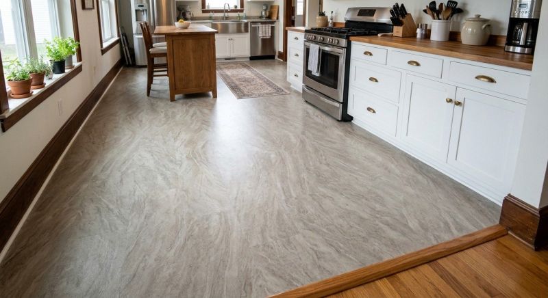 Sheet Linoleum Installation in Rockland, MA