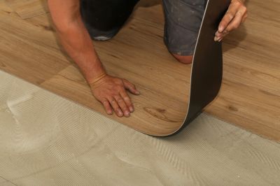 Sheet Linoleum Installation in Sudbury, MA