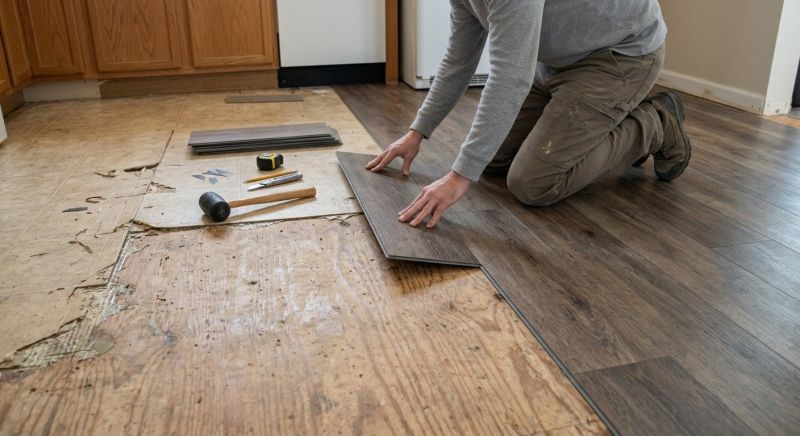 Vinyl Flooring Installation in Beverly, MA