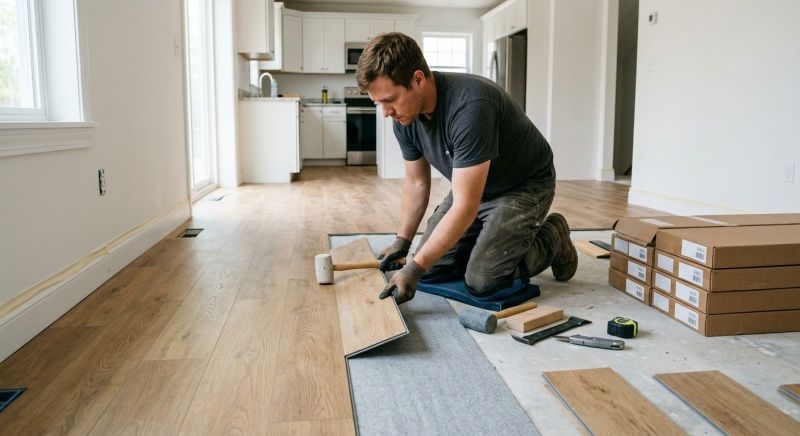 Vinyl Flooring Installation in Billerica, MA