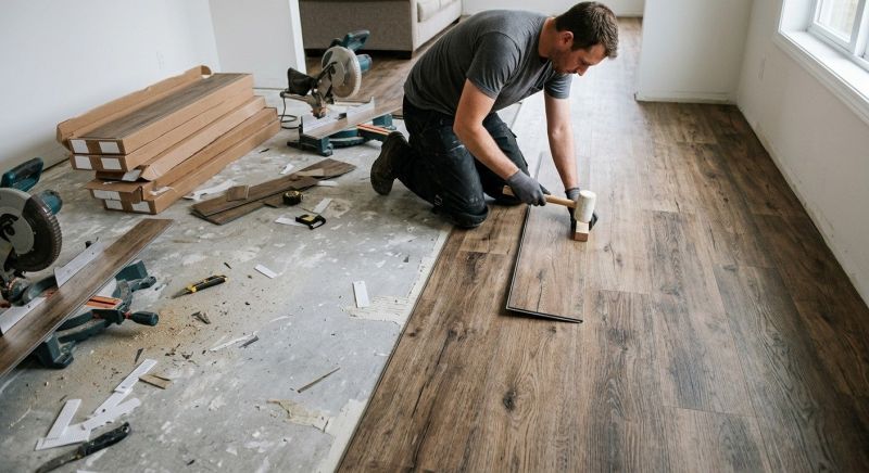 Vinyl Flooring Installation in Dracut, MA