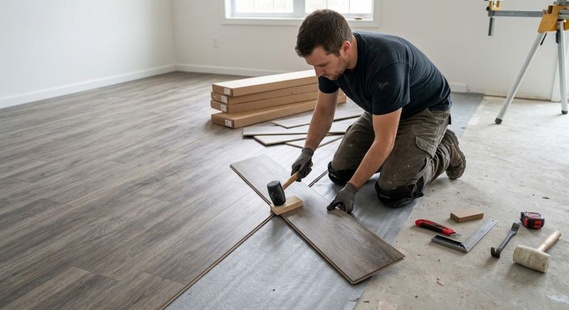 Vinyl Flooring Installation in North Andover, MA