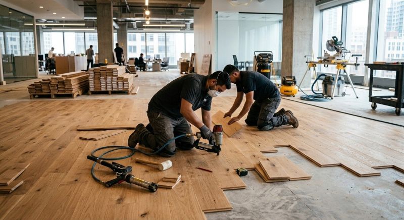Commercial Hardwood Service in Saugus, MA