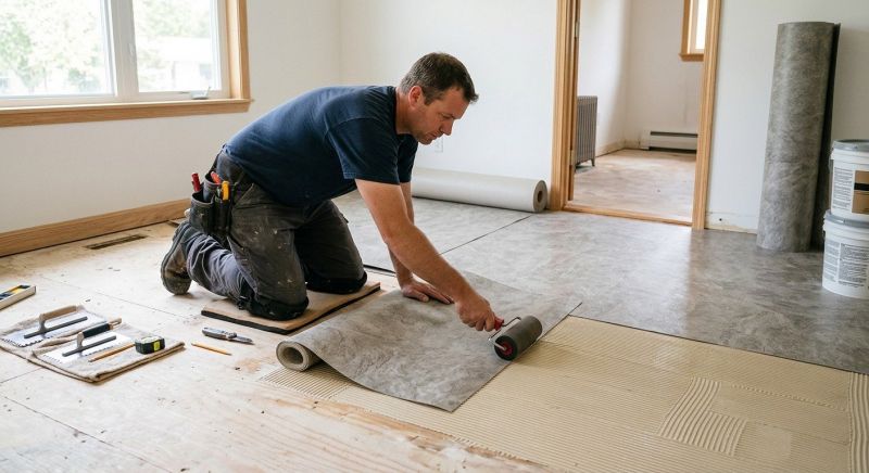 Sheet Flooring Installation in Sherborn, MA